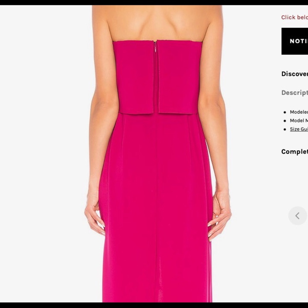 Amanda Uprichard Verona Gown - Size Small. Never worn. - Picture 5 of 8